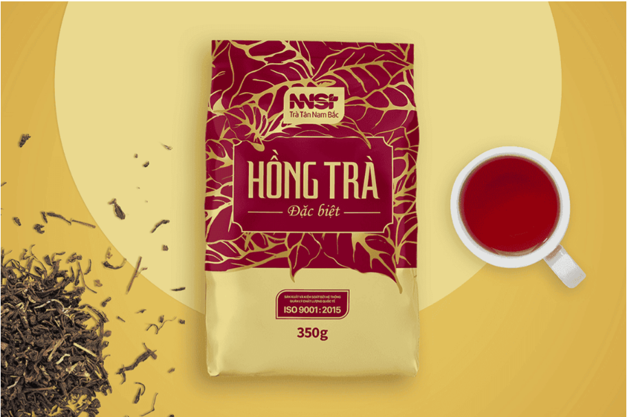 Bao bì hồng trà